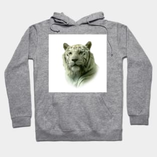 White tiger Hoodie